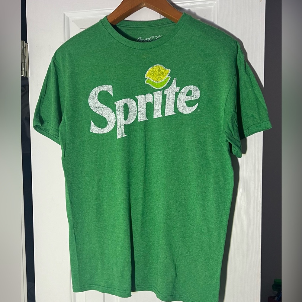 Large Green Sprite Logo Tee